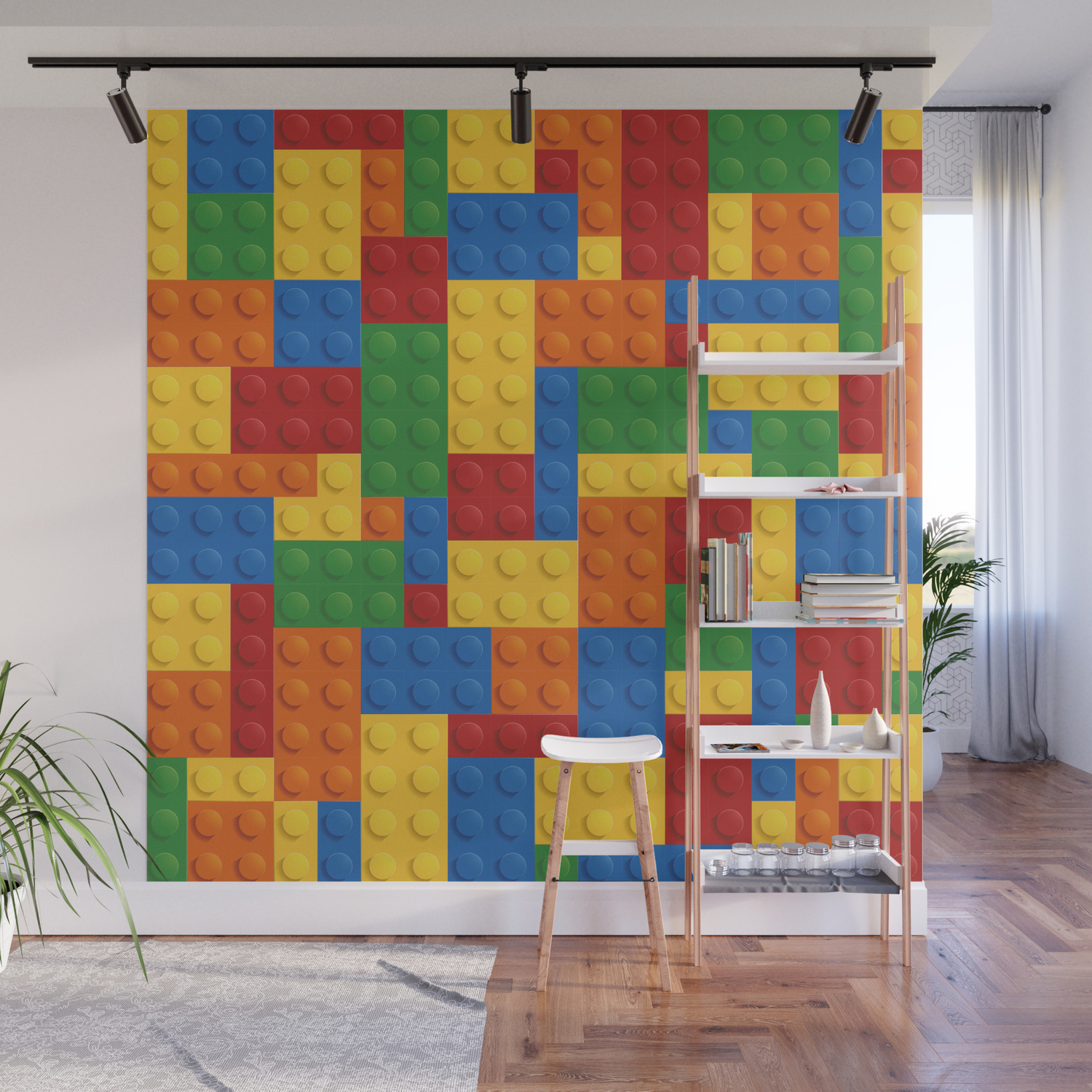 lego wall murals