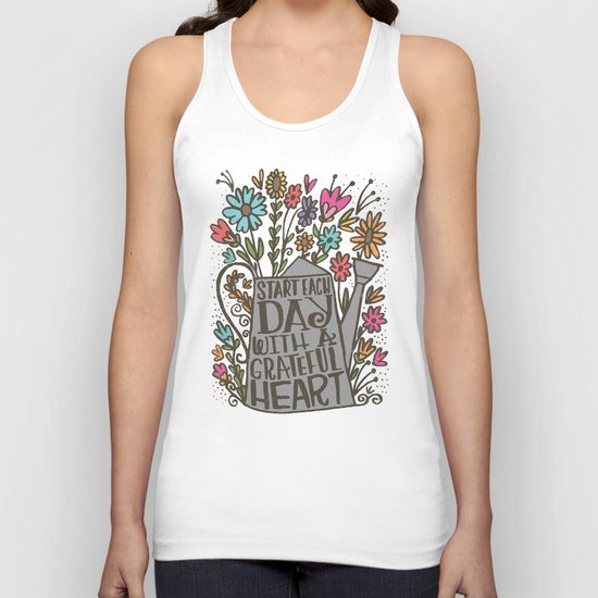 GRATEFUL HEART Unisex Tank Top