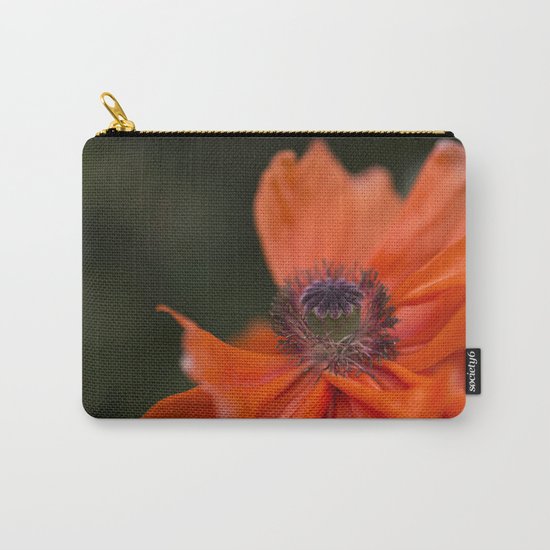 Poppyqueen Poppy Flower Flowers Poppies Carry-All Pouch