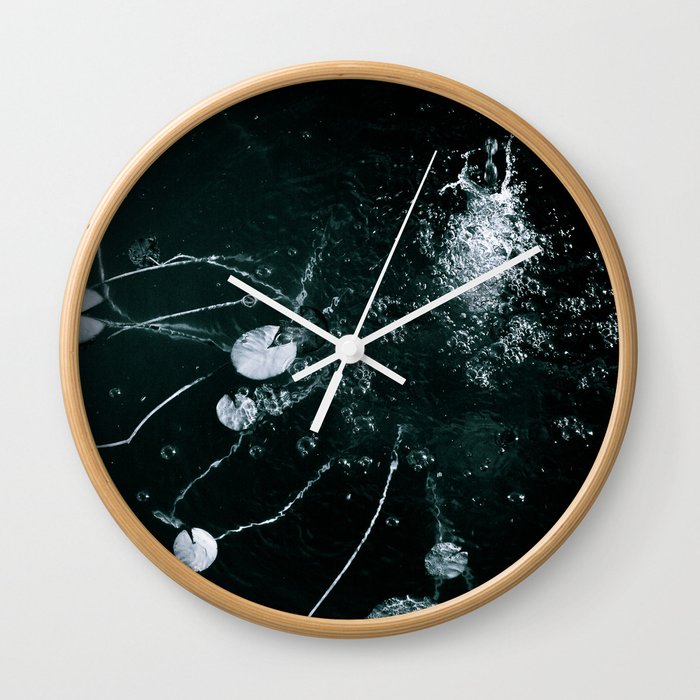 Lily Pads Wall Clock