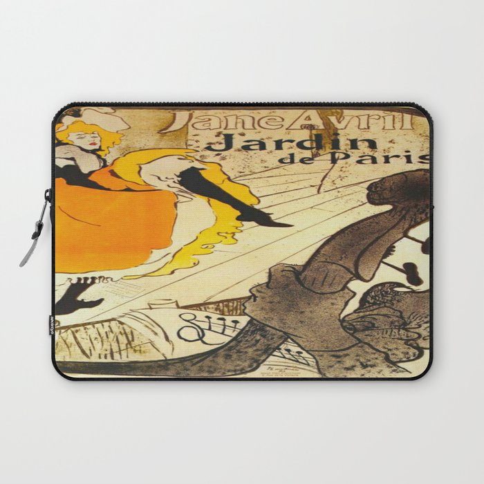 Henri de Toulouse-Lautrec - Jane Avril Laptop Sleeve