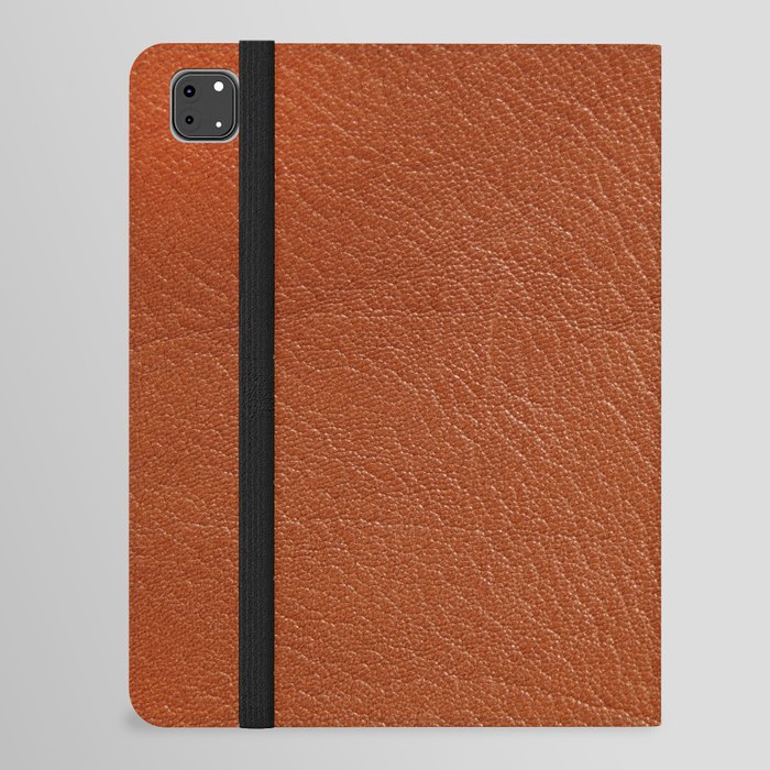 Leather Beige Pattern Design iPad Folio Case