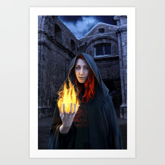 The Witch Art Print