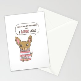 But I Love You! Stationery Cards