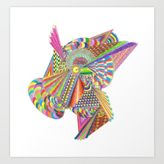 free your mind Art Print