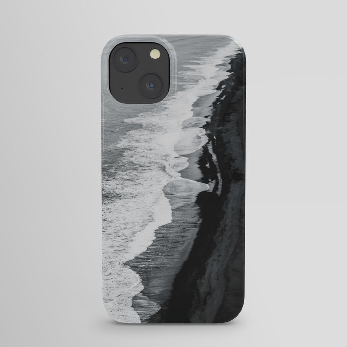 Beach Black And White iPhone Case
