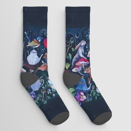 Wonderland Tea Party Socks
