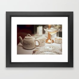 tea party Framed Art Print