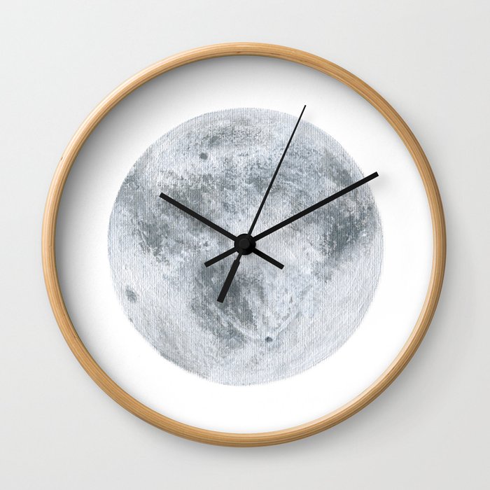 Full moon Wall Clock