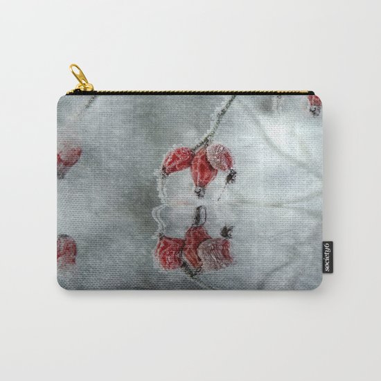 Purple cloak in winter Carry-All Pouch
