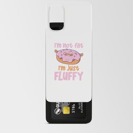 Funny Hippo Donut Fluffy Kawaii Aesthetic Android Card Case