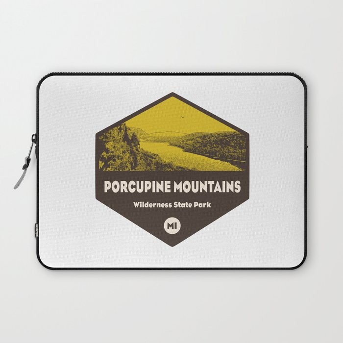 Porcupine Mountains Wilderness State Park Michigan Laptop Sleeve