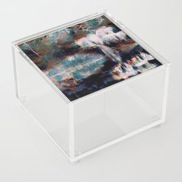 Weeping willow over the lake Acrylic Box