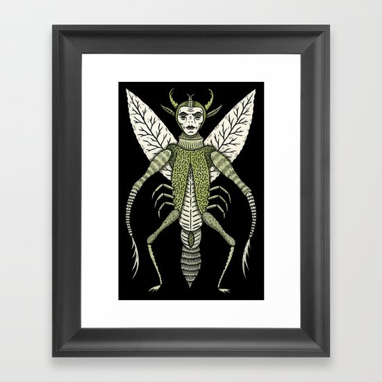 Ten-Legged Creepy Crawly Framed Art Print