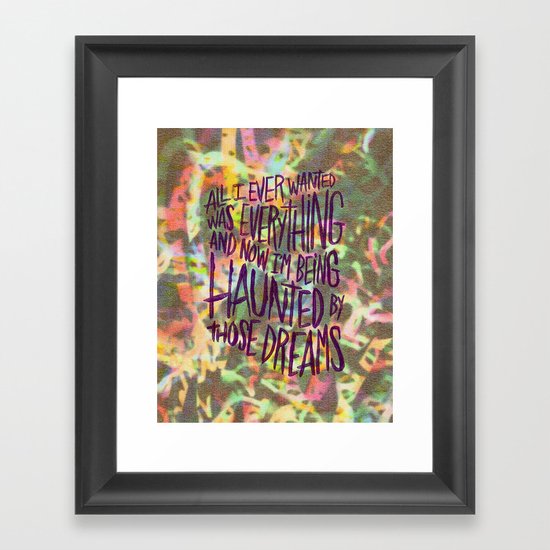 KING TUFF Framed Art Print