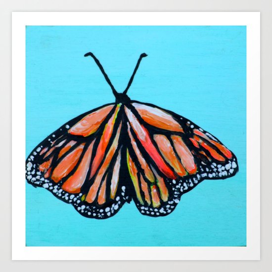 Monarch Art Print