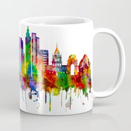 Delhi India Skyline Coffee Mug
