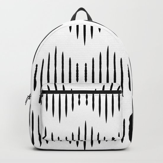 Black and White Pattern II Backpack