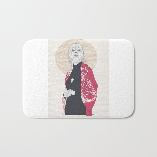 Jane Goodall Bath Mat