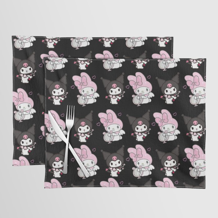 Kuromi and My Melody Placemat
