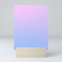 33 Gradient Aura Ombre 220426 Valourine Digital Minimalist Art Mini Art Print