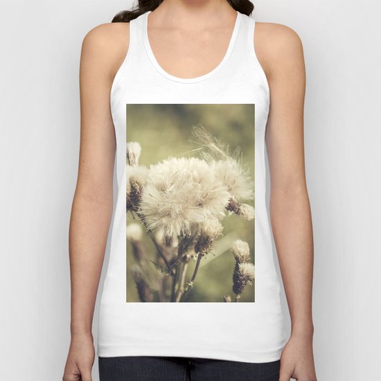 Flowers Unisex Tank Top