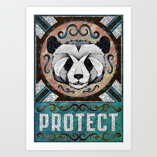 Protect Art Print