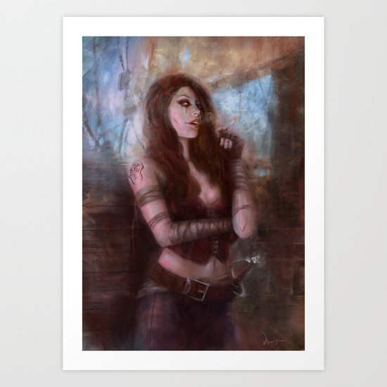 Xarles Art Print