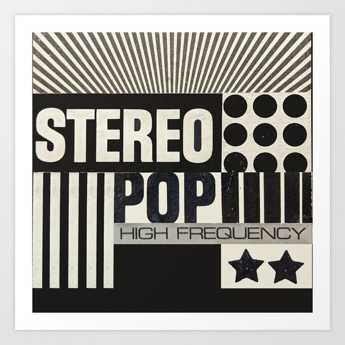 STEREOPOP Art Print
