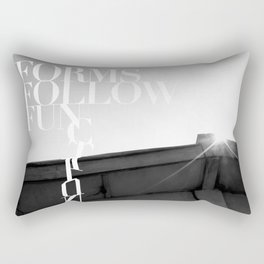 from follow fun Rectangular Pillow