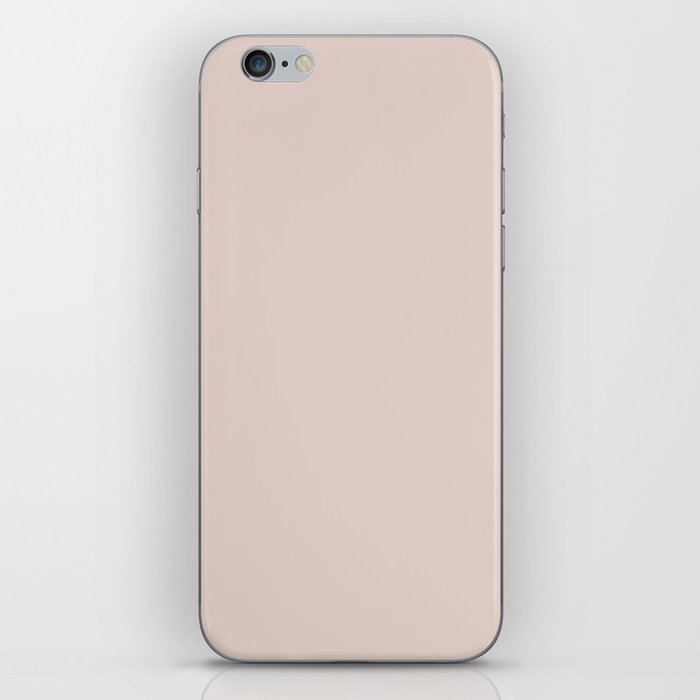 Barely Beige Solid Color Pairs PPG Pale Taupe PPG1073-3 - All One Single Shade Hue Colour iPhone Skin