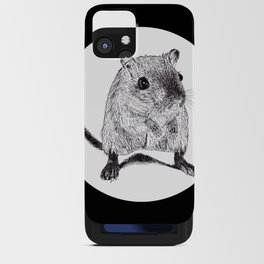 Mouse Ink Drawings iPhone Card Case