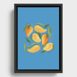 Mango Love Framed Canvas