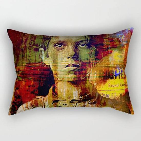 Paperboy Rectangular Pillow