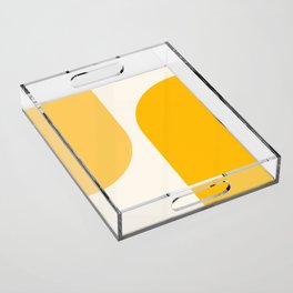 Modern Minimal Arch Abstract XLIV Acrylic Tray