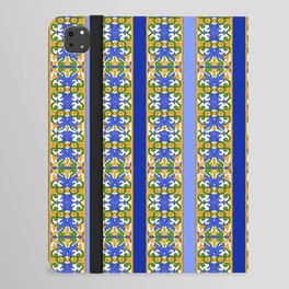 Summer ,Sicilian tiles ,azulejo,majolica art iPad Folio Case