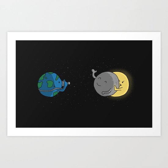 Stealing the Spotlight Art Print