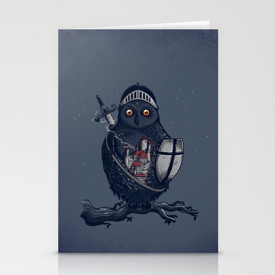 Night Watchman Stationery Cards