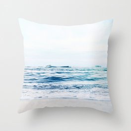 Calm Waves Throw Pillow