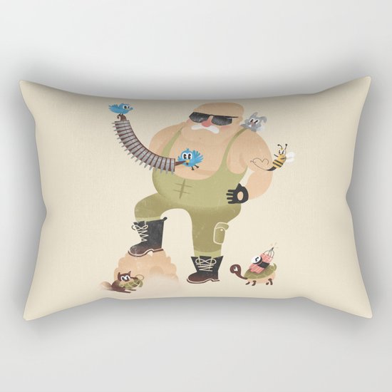Getting Ready! Rectangular Pillow
