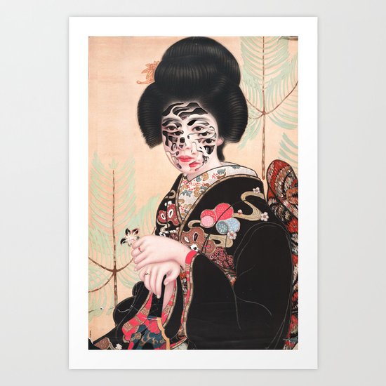 Geisha (2014) Art Print