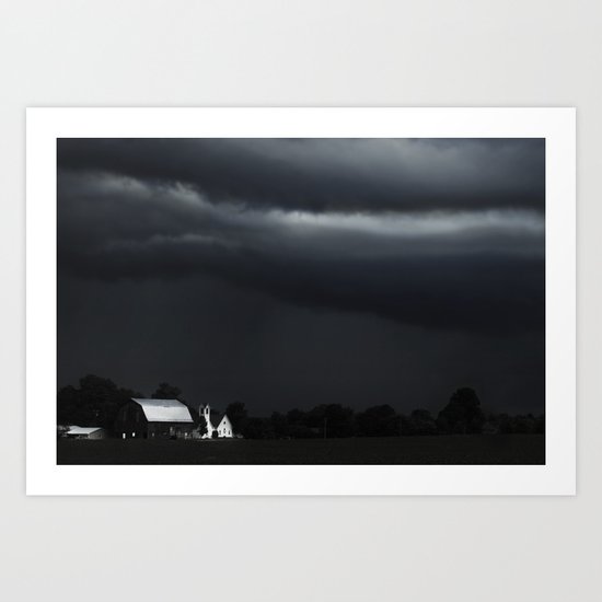 Stormy Skies Art Print