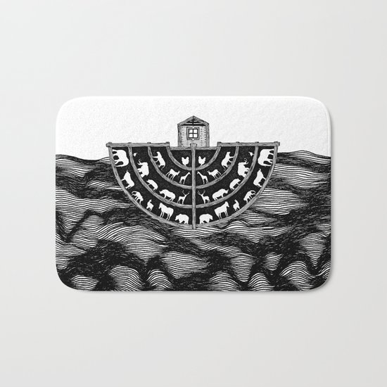 Noah's Ark Bath Mat