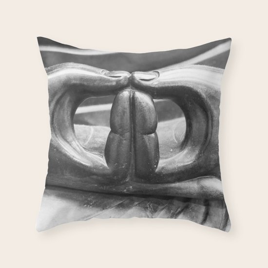 Budha Throw Pillow