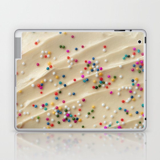 Cake Frosting & Sprinkles Laptop & iPad Skin