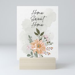 Home sweet home Mini Art Print