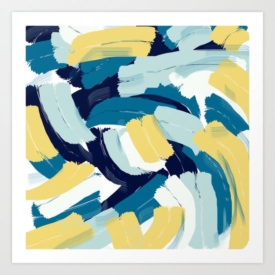 Abstract painting 111 Art Print