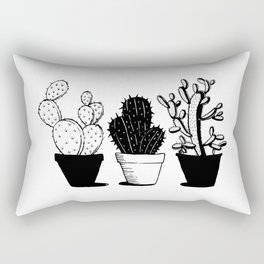 Cactus Trio Rectangular Pillow