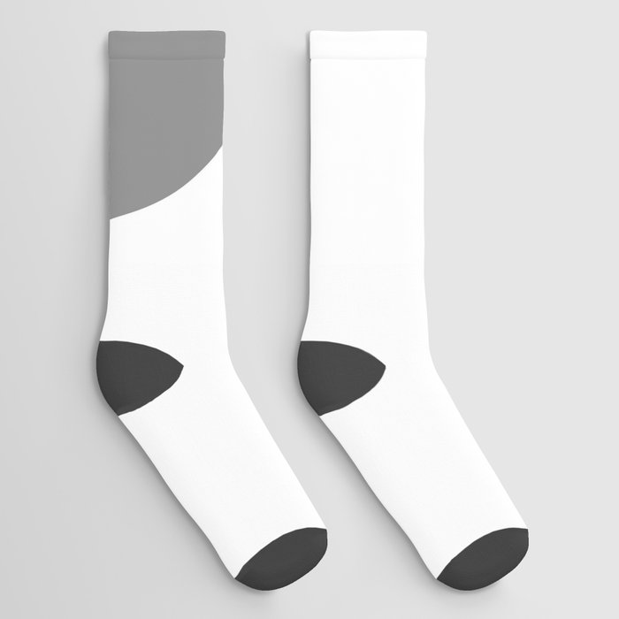 Number 3 (Gray & White) Socks