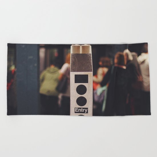 Turnstyle - NYC Beach Towel